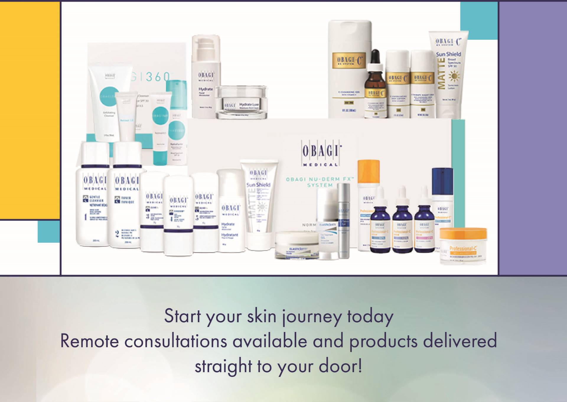 Obagi Online Consultations and Product Delivery
